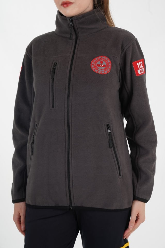 112 Acil Çağrı Merkezi Füme Polar (Unisex)