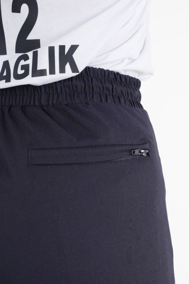 112 Acil Sağlık Lacivert Premium Likralı Pantolon (Unisex)