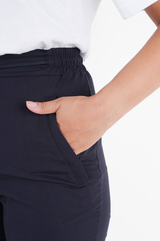 112 Acil Sağlık Lacivert Premium Likralı Pantolon (Unisex)