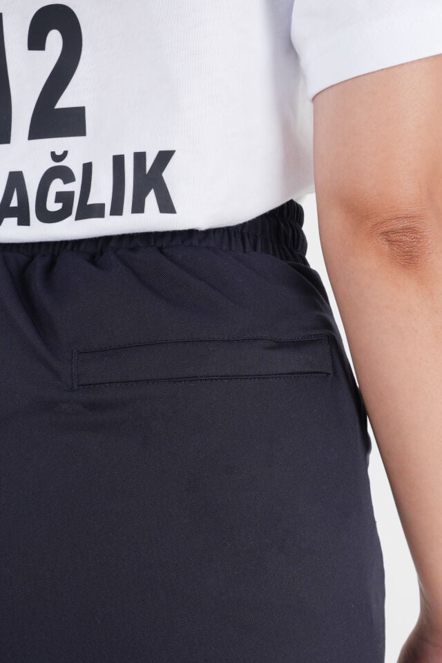Paramedik Lacivert Likralı Premium Pantolon (Unisex)