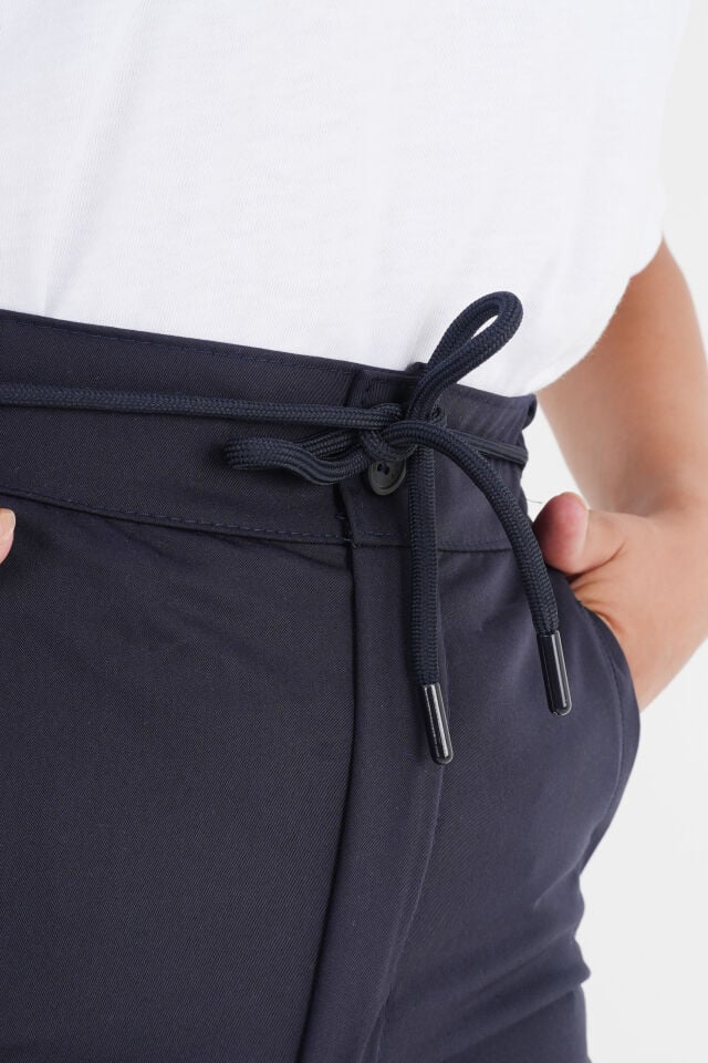 Paramedik Lacivert Likralı Premium Pantolon (Unisex)
