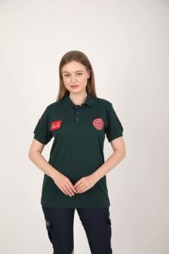 Yeni Acil Sağlık Avcı Yeşili Lacost T-shirt (Unisex)