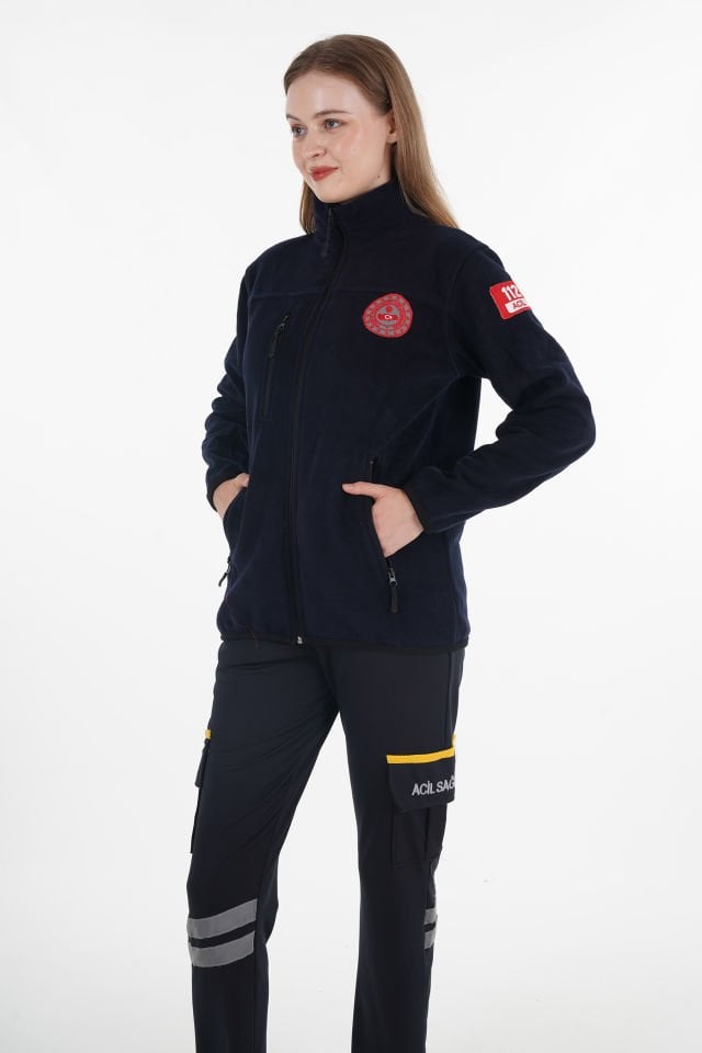 112 Acil Çağrı Merkezi Lacivert Polar (Unisex)
