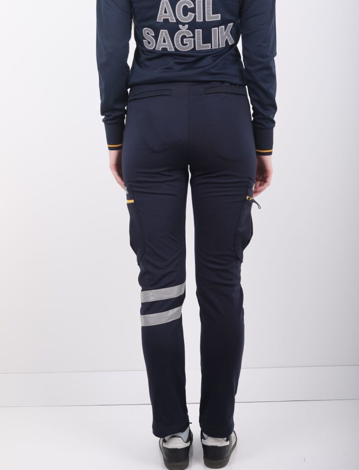 KIŞLIK 112 Acil Sağlık Lacivert Likralı Pantolon (Unisex)
