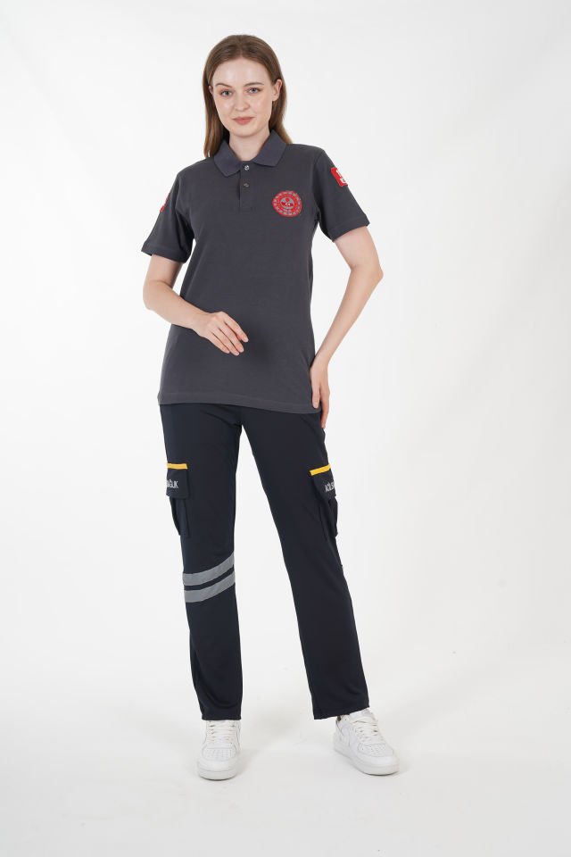 112 Acil Çağrı Merkezi Füme Lacost T-shirt  (Unisex)