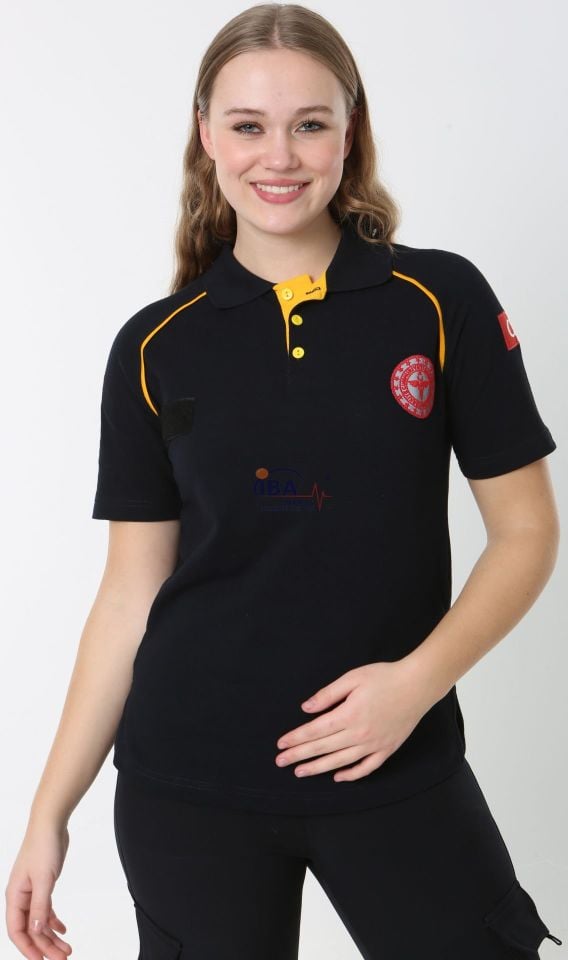 Yeni 112 Acil Sağlık Lcivert  Lacost T-shirt(Unisex)