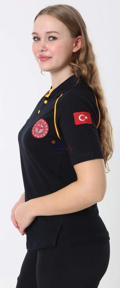 Yeni 112 Acil Sağlık Lcivert  Lacost T-shirt(Unisex)