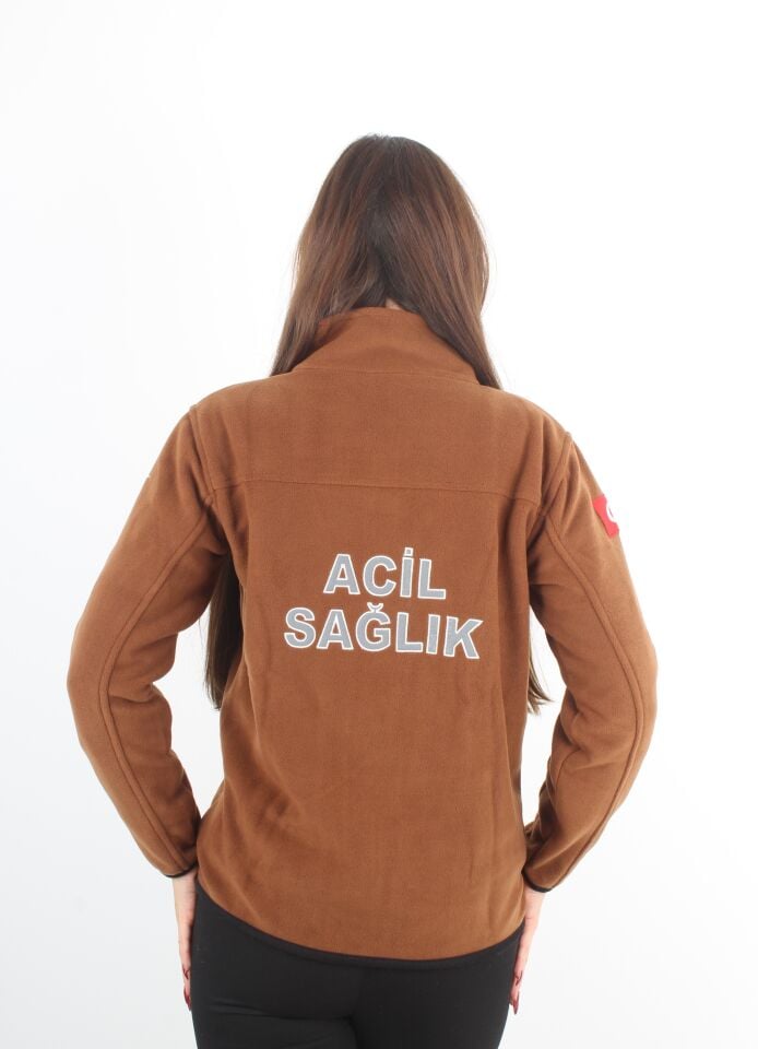 Acil Sağlık Kahverengi Polar (Unisex)