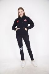 112 Acil Sağlık Lacivert Kapşonlu Swit (Unisex)