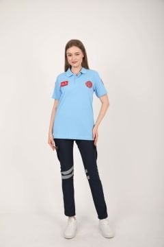 Yeni Acil Sağlık Açık Mavi Lacost T-shirt(Unisex)