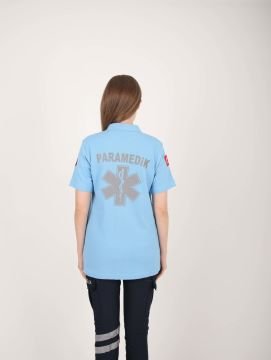 Yeni Paramedik Açık Mavi Lacost T-shirt(Unisex)
