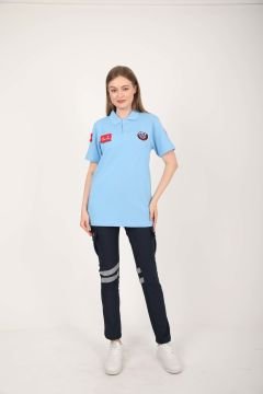 Yeni Paramedik Açık Mavi Lacost T-shirt(Unisex)