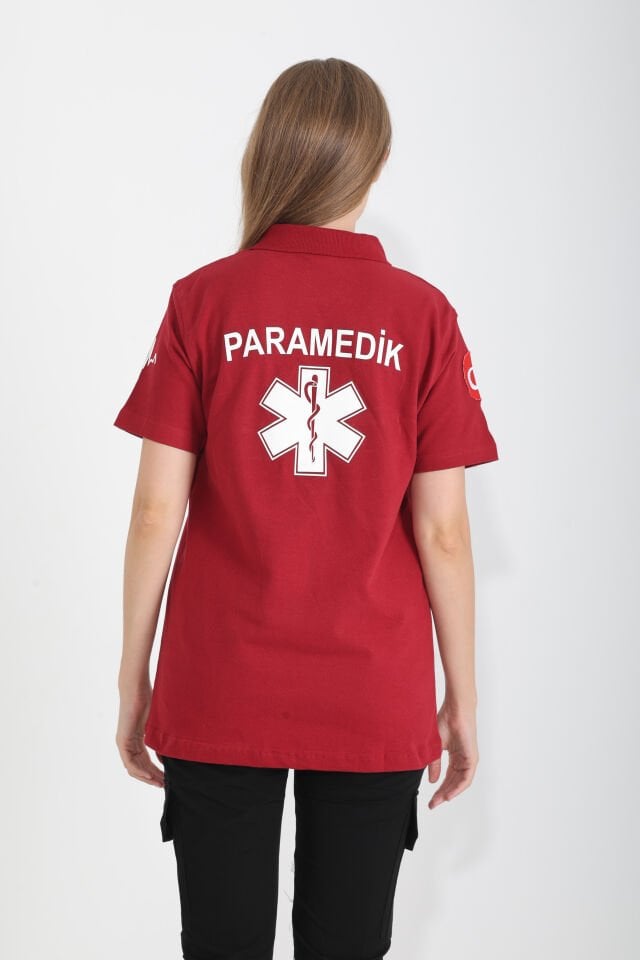 YENİ Paramedik Polo Yaka Comfort T-shirt (Unisex-Fileli)