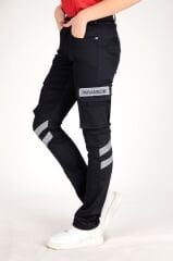 Yeni Likralı Paramedik Lacivert Pantolon (Unisex)