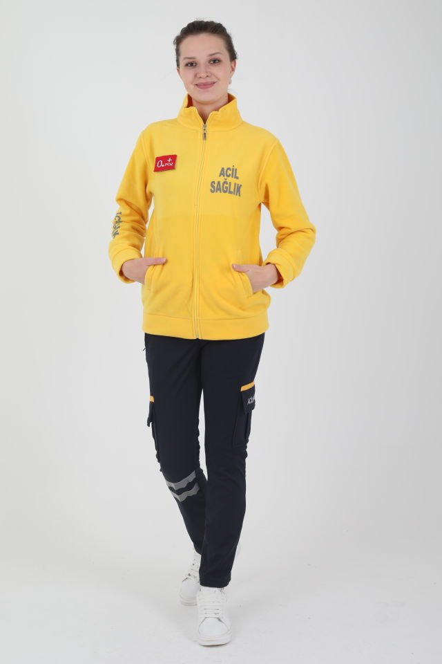 Acil Sağlık Sarı Polar (Unisex)