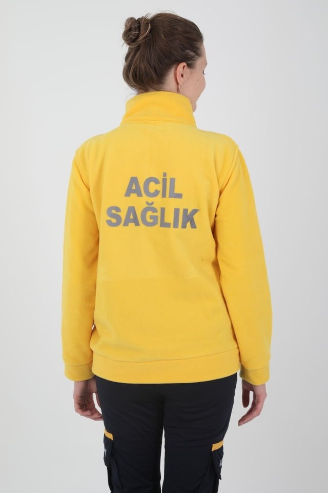 Acil Sağlık Sarı Polar (Unisex)