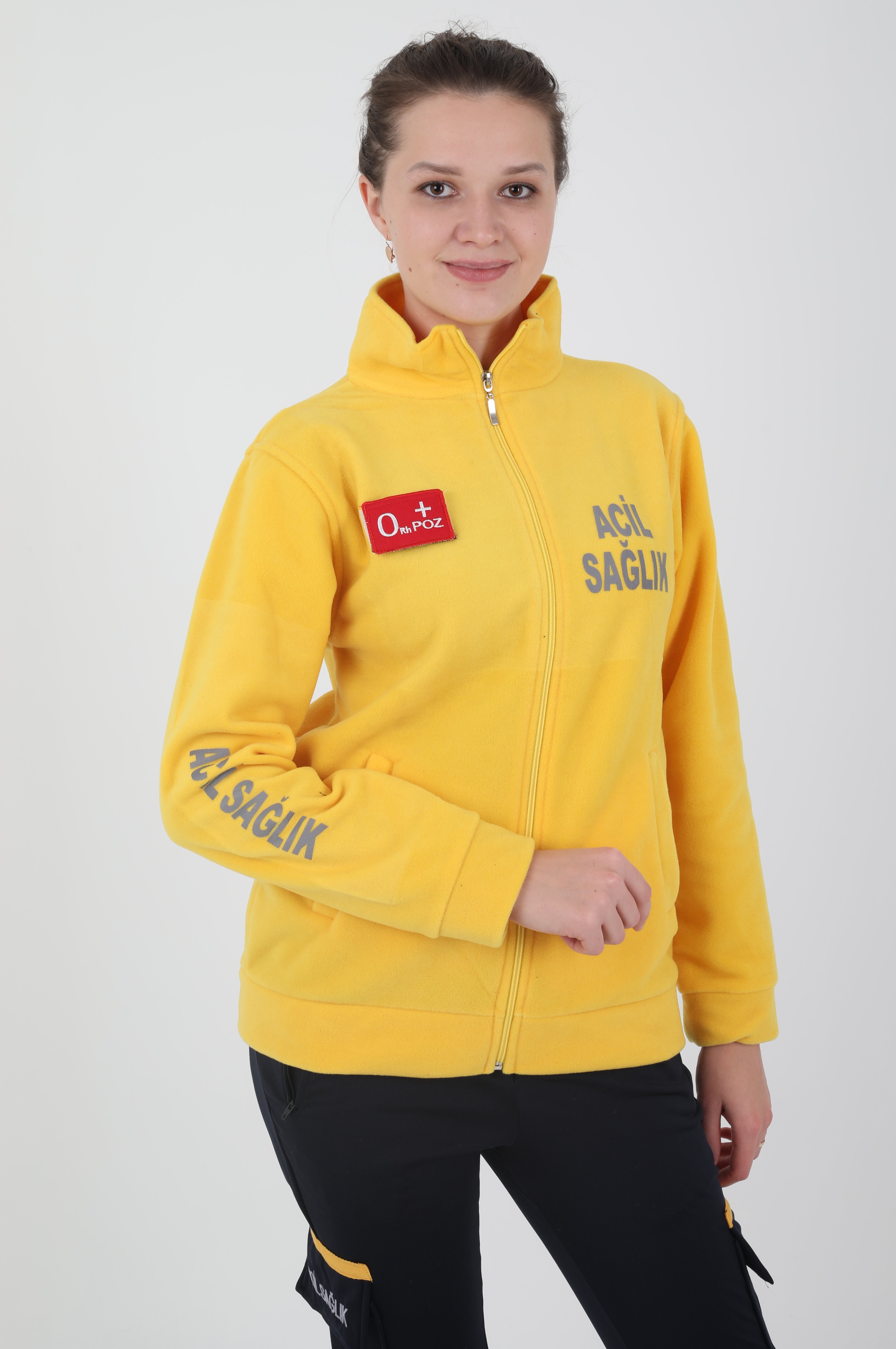 Acil Sağlık Sarı Polar (Unisex)