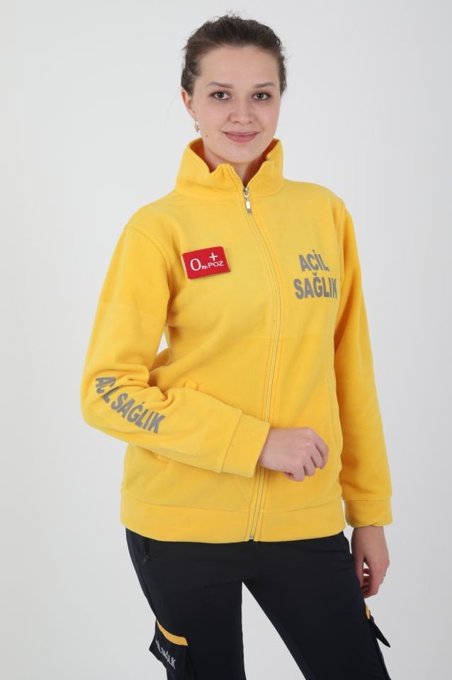 Acil Sağlık Sarı Polar (Unisex)