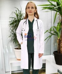 Ekstra Uzun Klasik Yaka Önlük