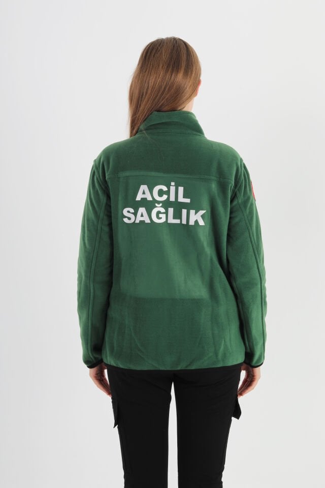 Yeni Acil Sağlık Avcı Yeşili Polar (Unisex)