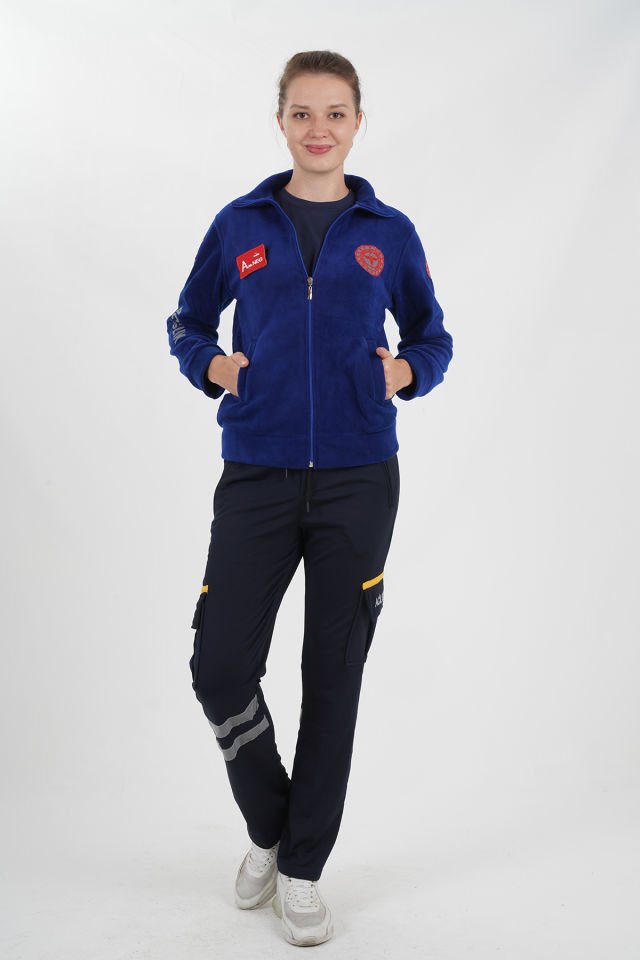 Evde Sağlık Sax Mavisi Polar (Unisex)