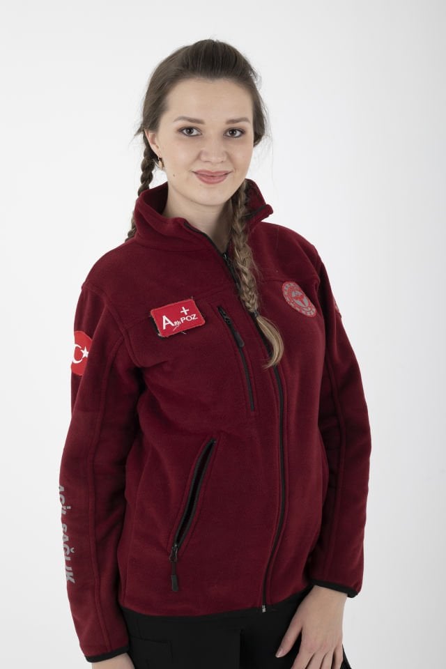 Yeni Bordo 112 Acil Sağlık Polar (Unisex)