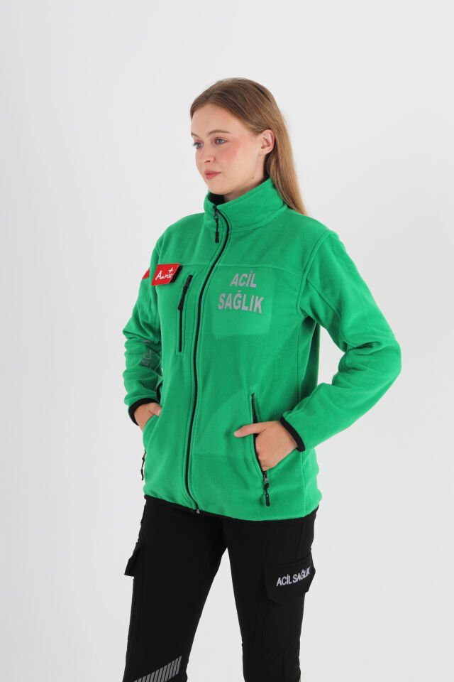 Acil Sağlık Açık Yeşil Polar (Unisex)