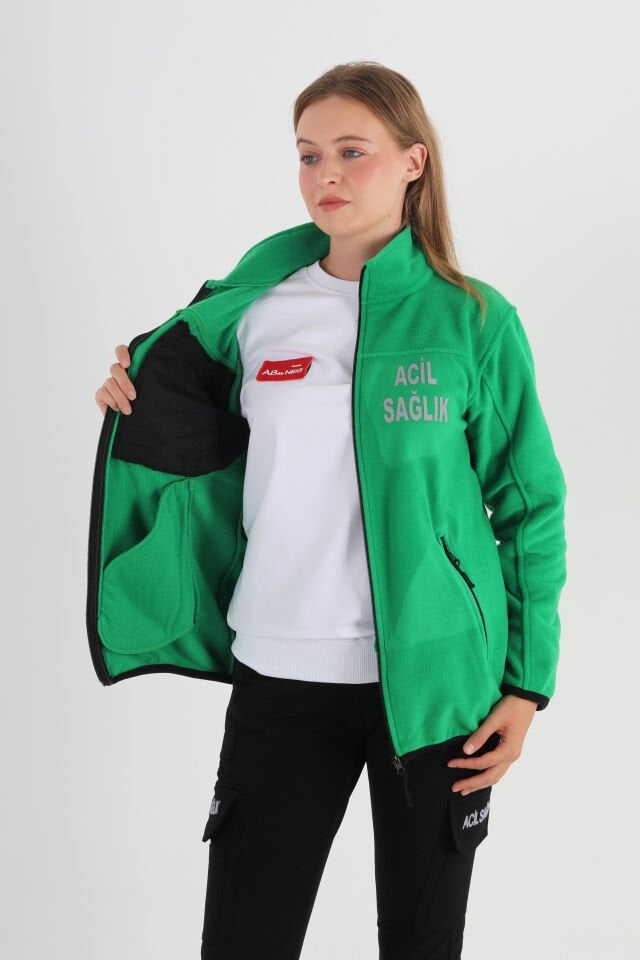 Acil Sağlık Açık Yeşil Polar (Unisex)