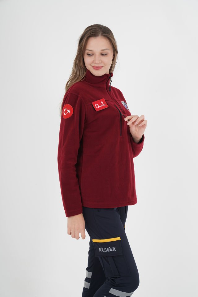 Yeni Bordo Paramedik Swit (Unisex)