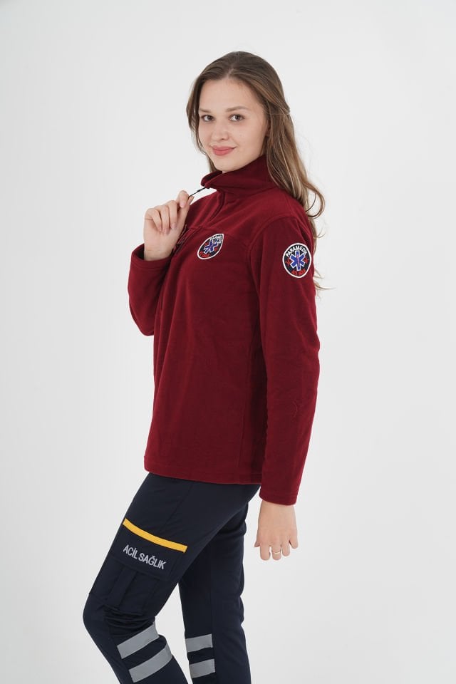 Yeni Bordo Paramedik Swit (Unisex)