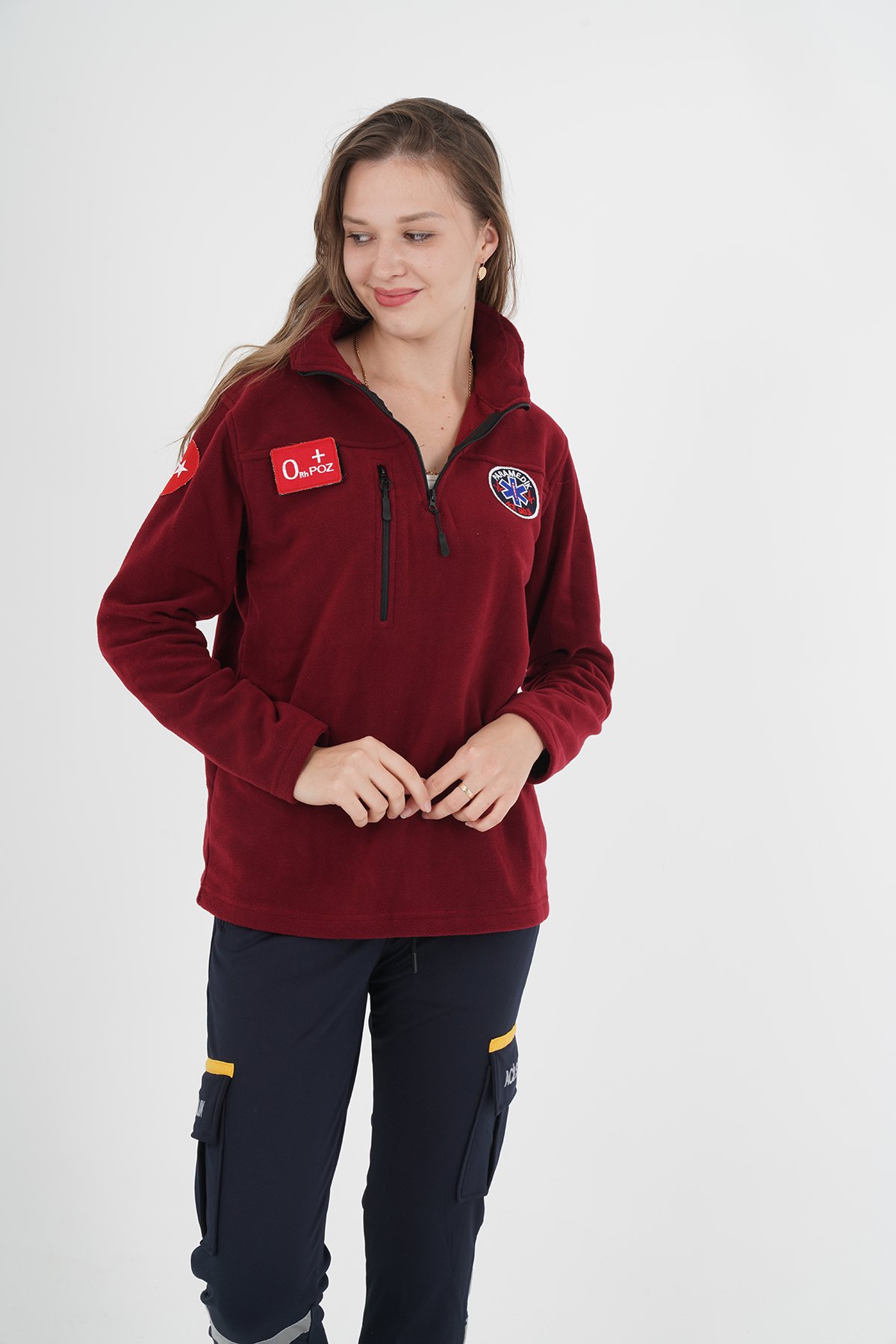 Yeni Bordo Paramedik Swit (Unisex)