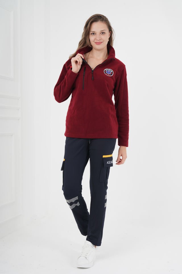 Yeni Bordo Paramedik Swit (Unisex)