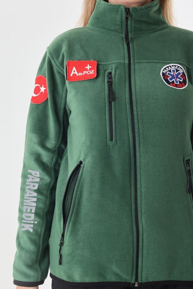 Paramedik Avcı Yeşili Polar (Unisex)