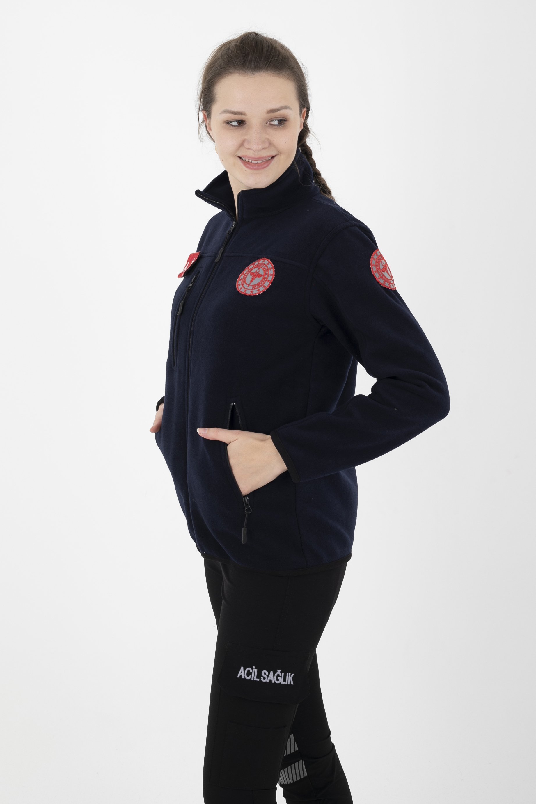 Yeni Evde Sağlık Lacivert Polar (Unisex)