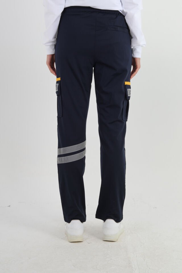 UMKE Lacivert Kışlık Likralı Eşofman Pantolon (Unisex)