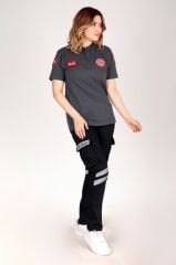 Yeni Füme 112 Acil Sağlık Lacoste T-shirt (Unisex)