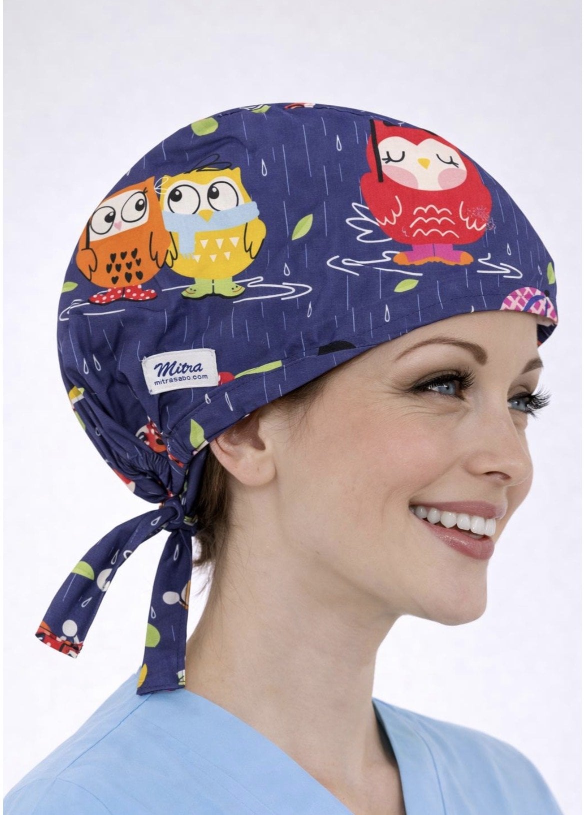 Baykuş Desenli Bone