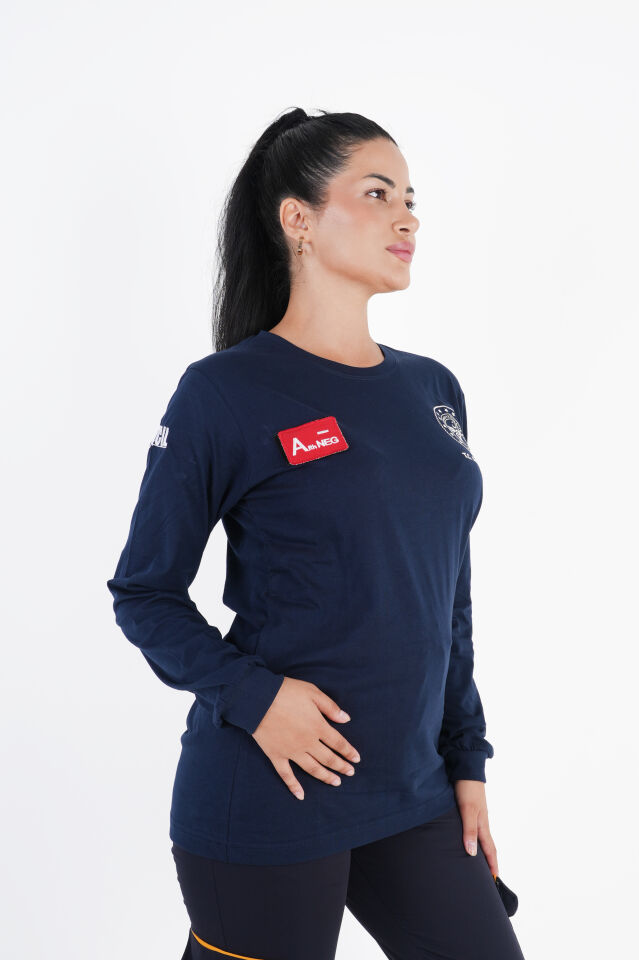 Sağlık Bakanlığı 112 Acil Lacivert Penye Uzun Kol (Unisex)