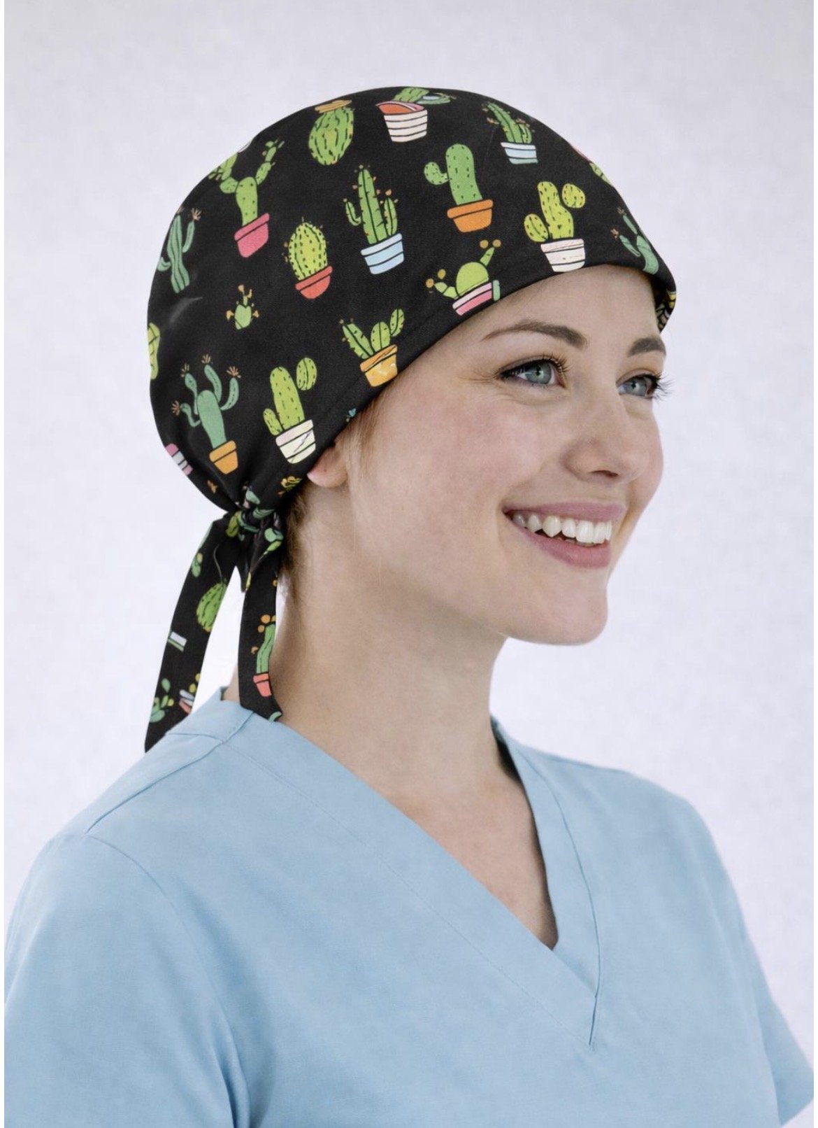 Kaktüs Desenli Bone