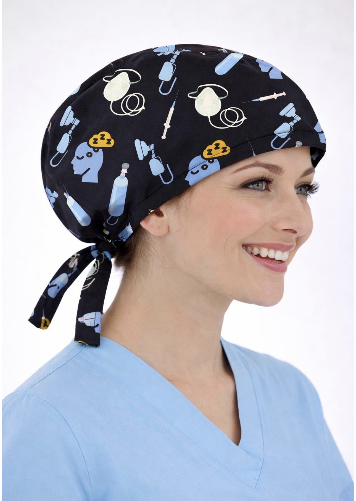 Sağlık Desenli Bone