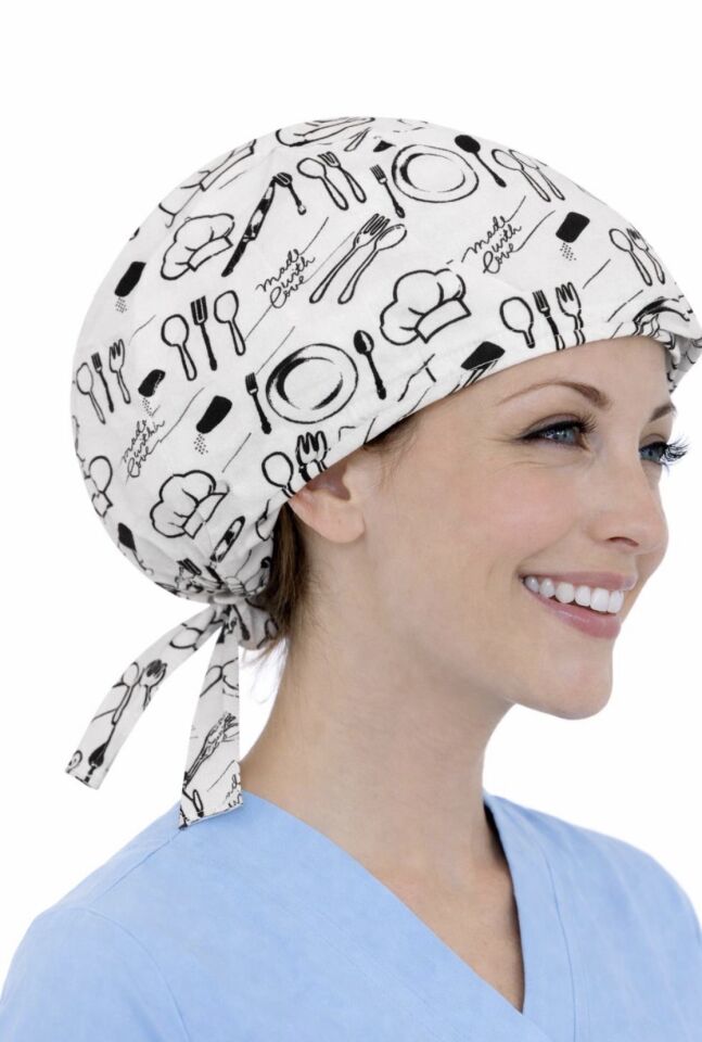 Aşçı Desenli Bone