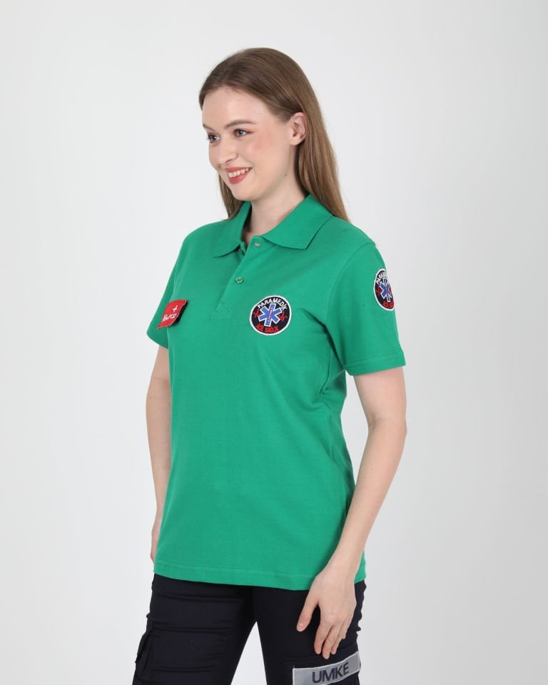 Yeni Paramedik Açık Yeşil Lacost T-shirt (Unisex)