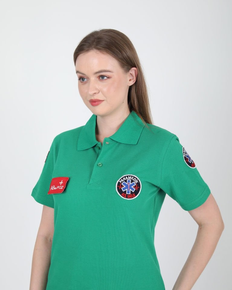 Yeni Paramedik Açık Yeşil Lacost T-shirt (Unisex)
