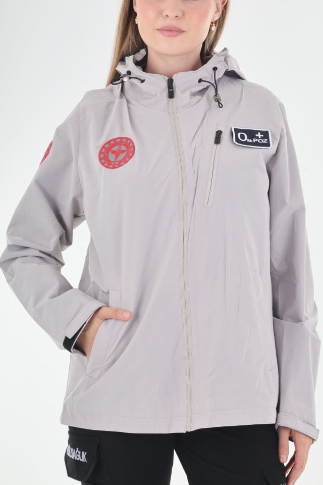 YENİ 112 Acil Sağlık Duman Grisi Mevsimlik Mont (Unisex)