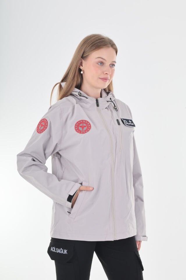 YENİ 112 Acil Sağlık Duman Grisi Mevsimlik Mont (Unisex)