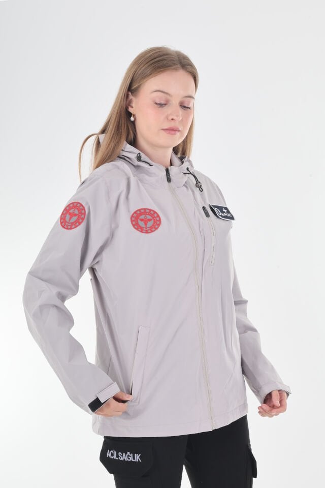 YENİ 112 Acil Sağlık Duman Grisi Mevsimlik Mont (Unisex)