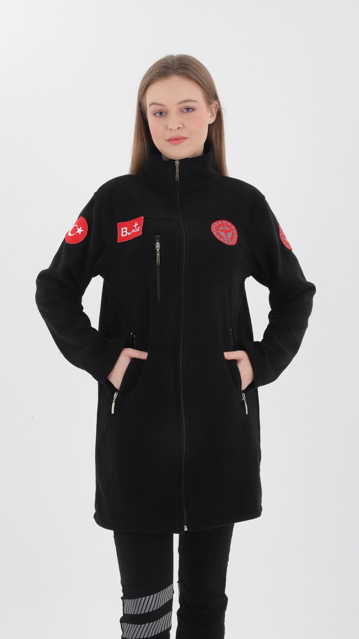 Yeni 112 Acil Sağlık Siyah Tunik Polar