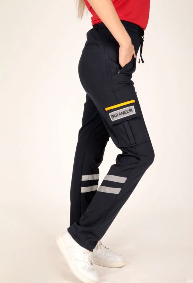 YENİ PARAMEDİK YAZLIK LİKRALI EŞOFMAN PANTOLON (UNISEX)