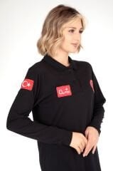 Yeni 112 Acil Sağlık Siyah Penye Tunik