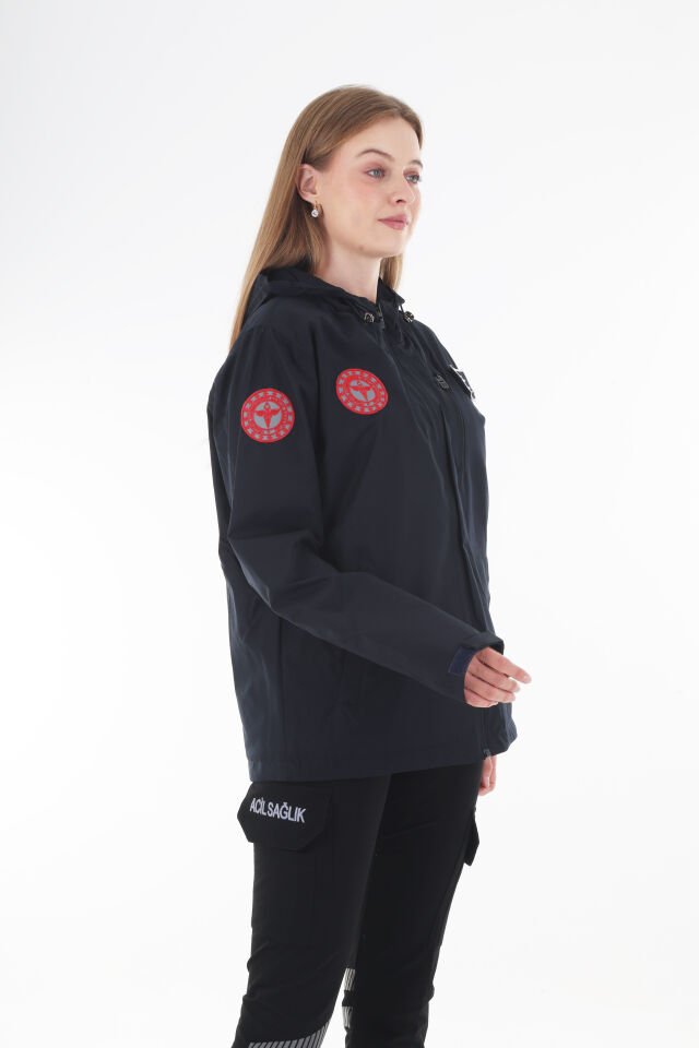 YENİ 112 Acil Sağlık Lacivert Mevsimlik Mont (Unisex)